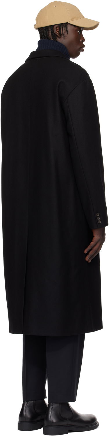 Rockar A.P.C. Oversized Wool Coat Svart | WOAJS-H01543, 2