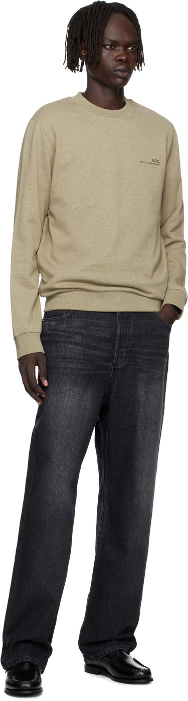 Sweatshirt A.P.C. A.P.C. Standard Item Sweatshirt Grön | COHGT-M27927, 3