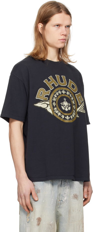 T-shirt Rhude Rhude Caviar Graphic T-Shirt Svart | RHPS25TT05012, 1
