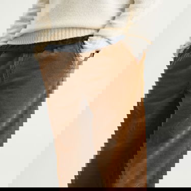 Byxor Polo by Ralph Lauren Pleated Corduroy Easy Pants, Size Large Brun | 710944489007-BRN, 5