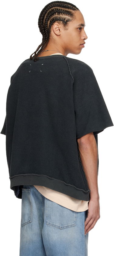 Sweater Maison Margiela Maison Margiela Logo Short-Sleeve T-Shirt Svart | S50GU0229 M25021, 2