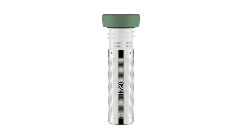 Dricksflaska 24Bottles Bottle Infuser Lid Metallisk | IL_000_light_green