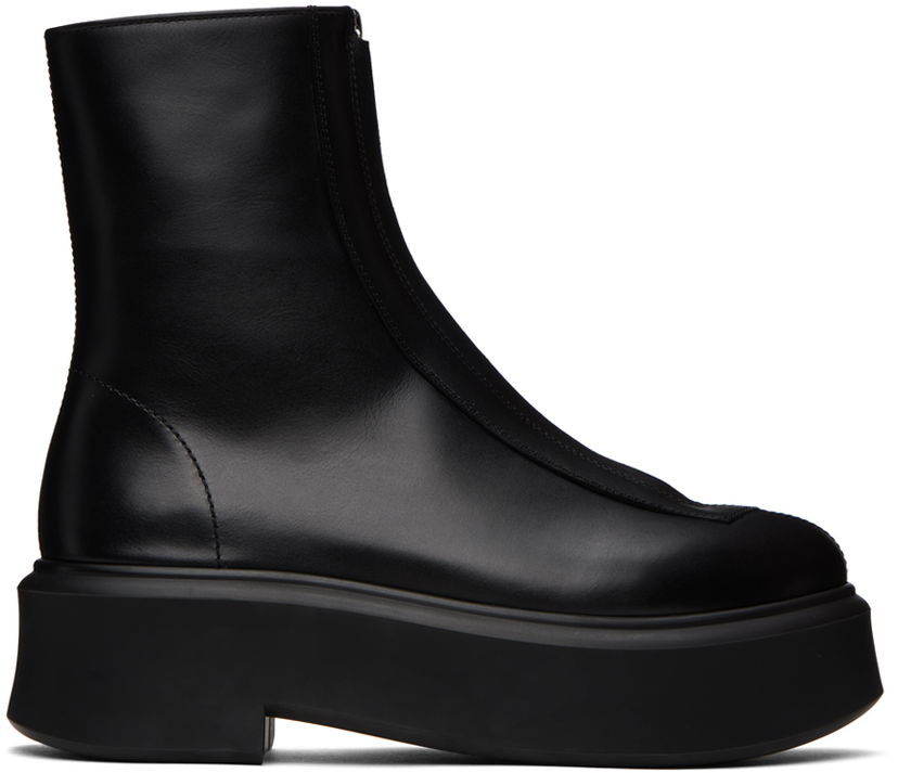 Sneakers och skor The Row The Row Zipped I Boots Svart | F1144-L64R