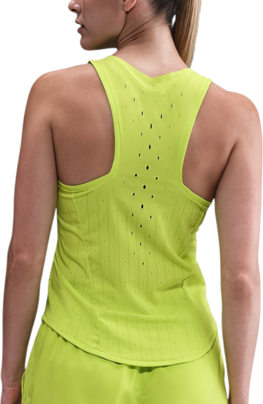 Linne Nike AeroSwift Perforated Running Tank Top Gul | fn2504-389, 1