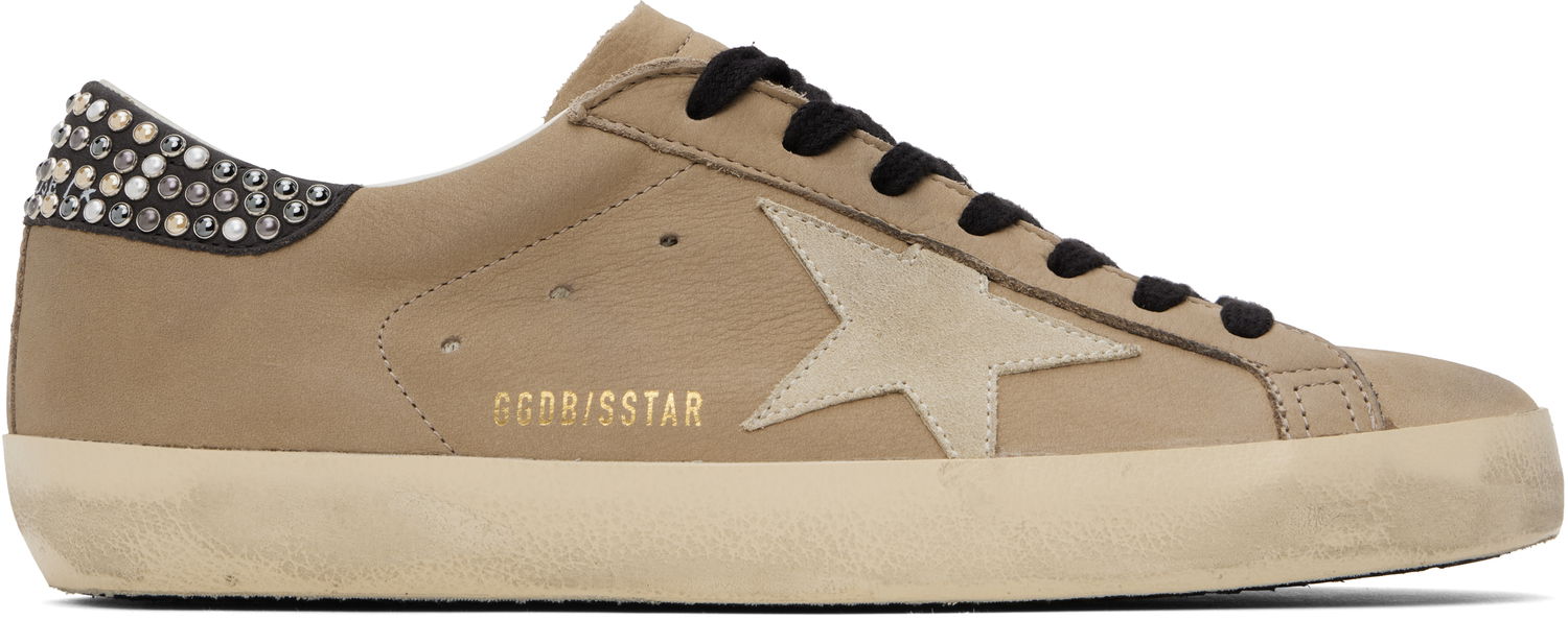 Sneakers och skor Golden Goose Super-Star Classic Brun | GMF00101.F006216.15623, 0