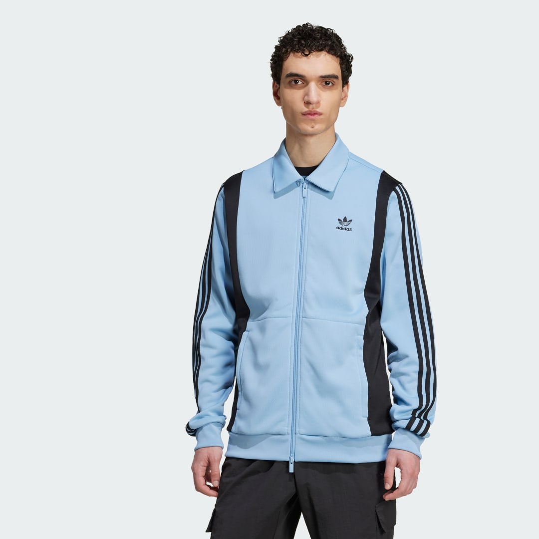 Jacka adidas Performance Adicolor Panel Track Jacket Blå | JY1422, 0