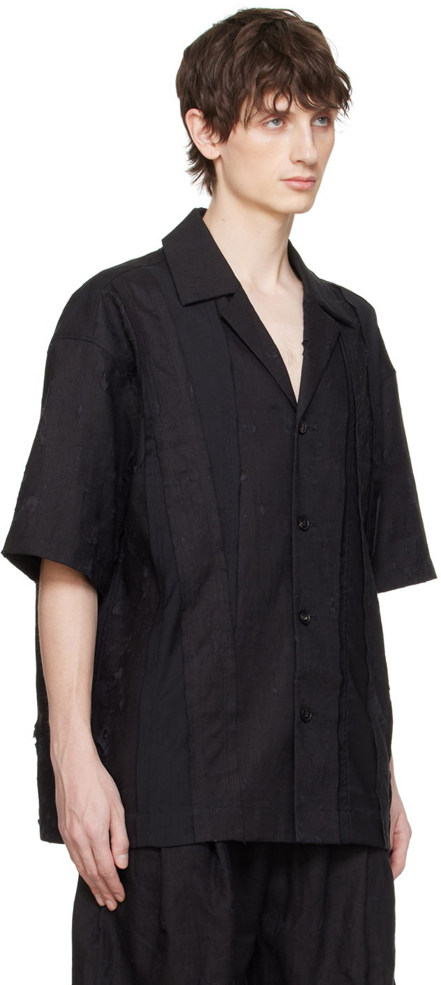 Skjorta Feng Chen Wang Feng Chen Wang Distressed Shirt Svart | FMS17SR10, 1