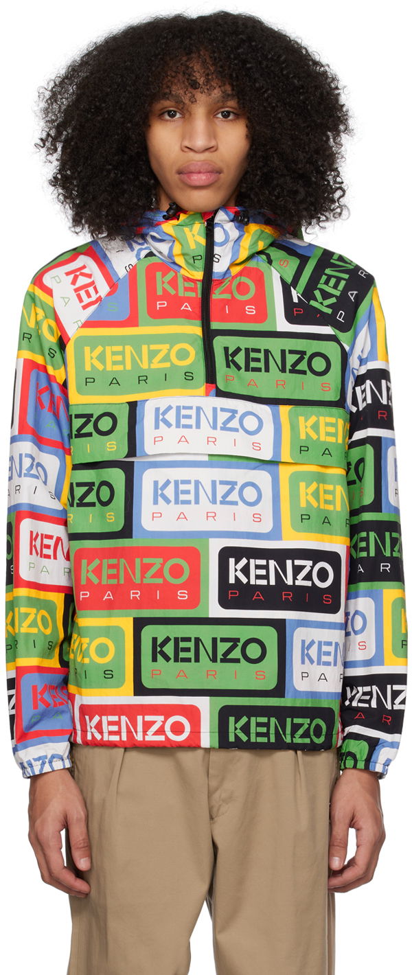 Jacka KENZO Paris Labels Grön | FD55BL0539NG, 0