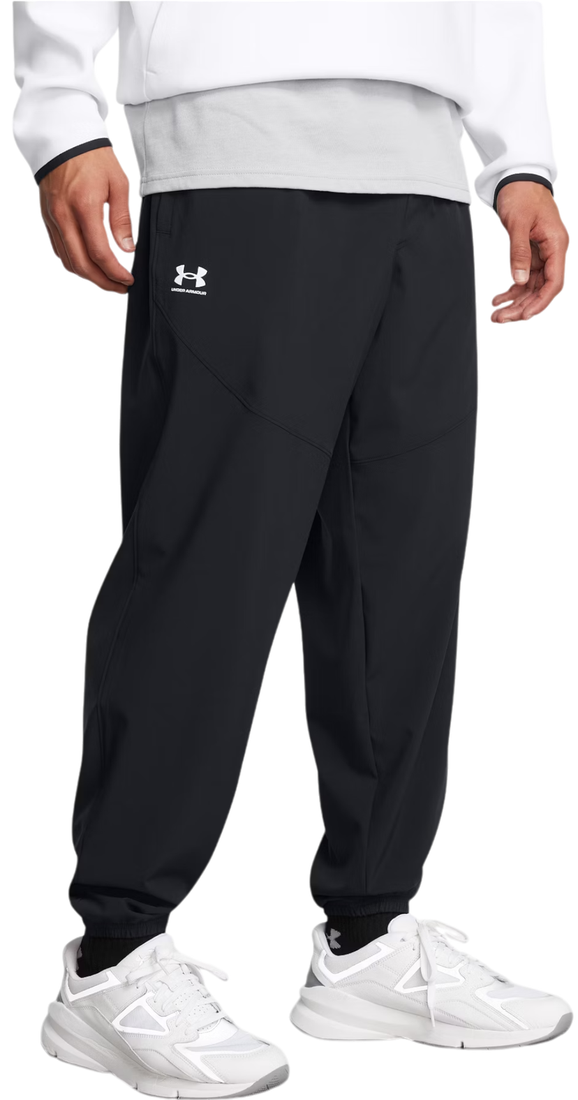 Träningsbyxor Under Armour Woven Joggers Svart | 1386557-001