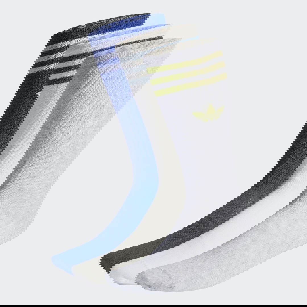 Strumpor adidas Originals Solid Crew Socks – 3 pack Flerfärgad | IL5016, 1