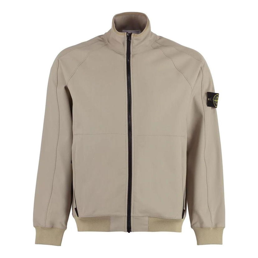 Bomberjacka Stone Island Track Jacket Beige | 781560753-V0092