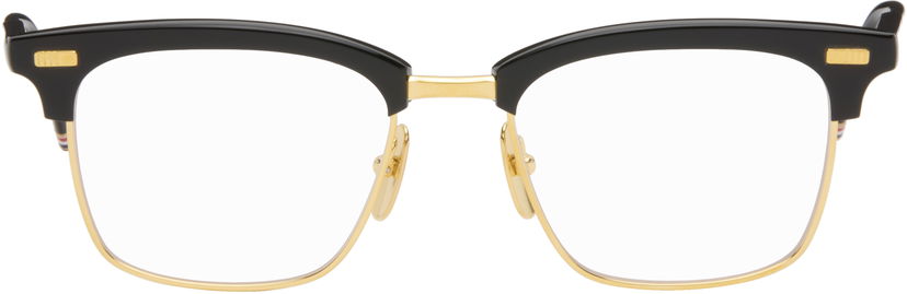 Solglasögon Thom Browne Thom Browne Acetate and Titanium Glasses Svart | UEO711A-G0003
