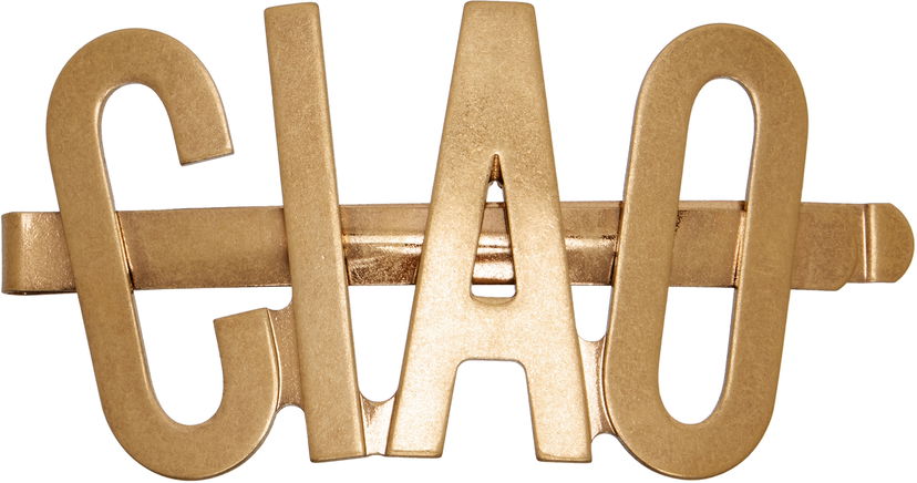 Pin Moschino Moschino Archive Group Brooch Metallisk | 25171A912884060607