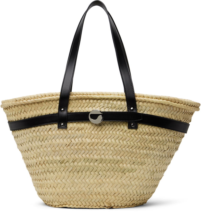 Tygpåse Coperni Coperni Palm Bucket Tote Beige | COPBA96F9012