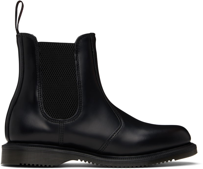 Skovård Dr. Martens Flora Smooth Chelsea Boots Svart | 32217001