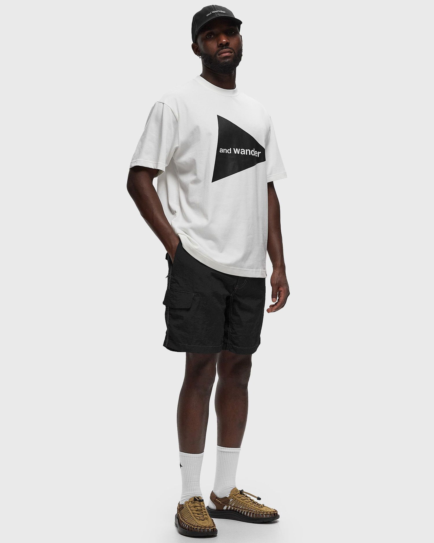 Shorts and wander Nylon Taffeta Hiker Shorts Svart | 5744152140-010, 1