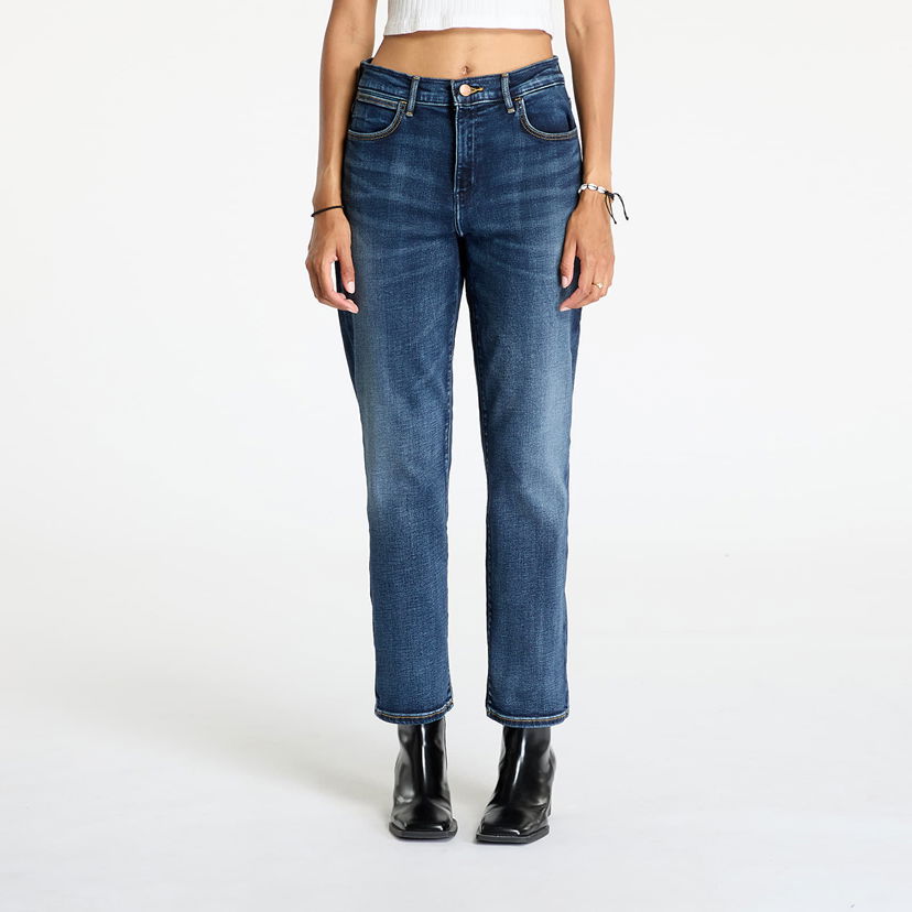 Byxor Wrangler Pants Straight Harmony Blå | 112358237