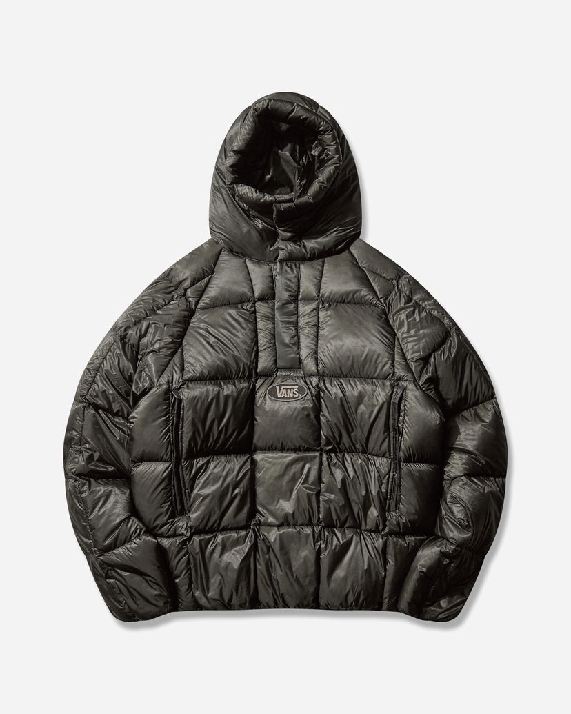 Pufferjacka Vans Act of Disagreement Puffer Anorak Unexplored Svart | VN000RQSBKP1