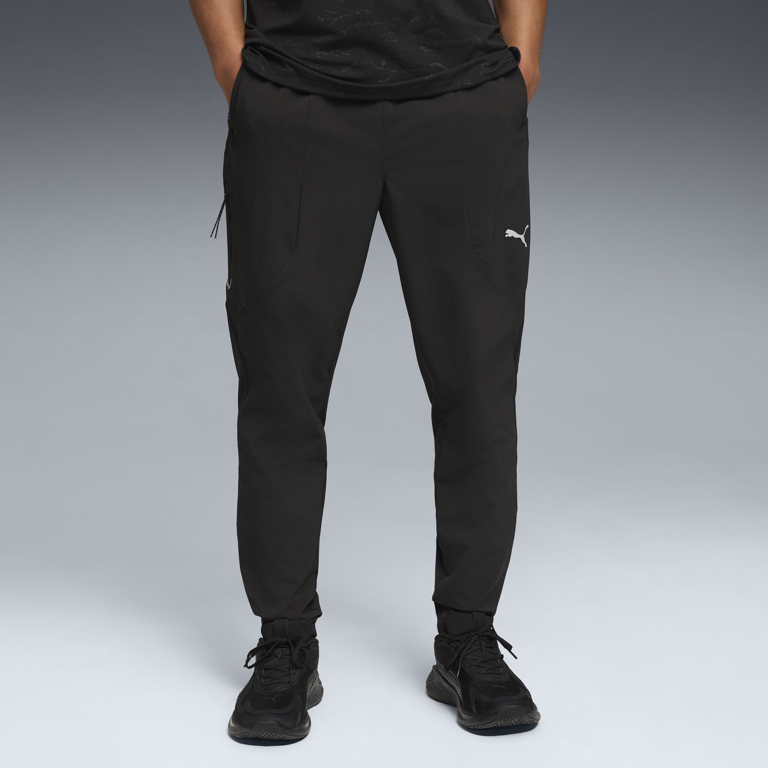 Träningsbyxor Puma FLEX STRETCH Woven Training Pants Svart | 527651_01, 1