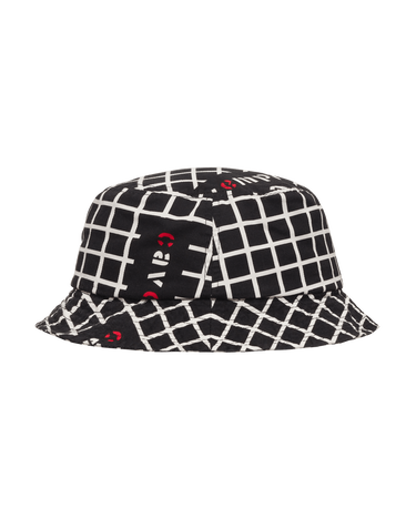 Hatt Cav Empt Grid Bucket Hat Svart | CES19G07 BLACK, 2