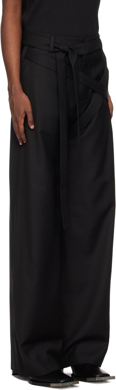 Byxor HELIOT EMIL Aegis Tailored Trousers Svart | AW24_M_10_182_BLK01, 1