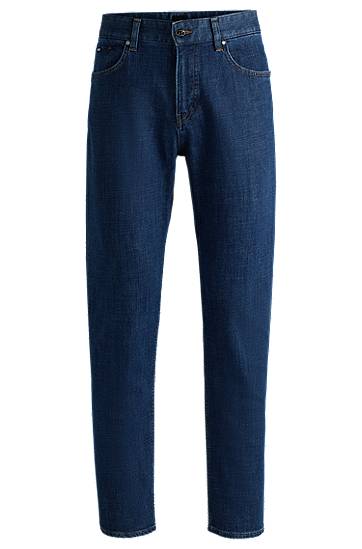Jeans BOSS Regular Fit Stretch Denim Jeans Blå | 50528266, 0