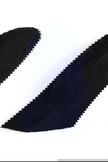 Kepsar och hattar Polo by Ralph Lauren Cable-Knit Balaclava with Ties Mörkblå | 455981427, 1