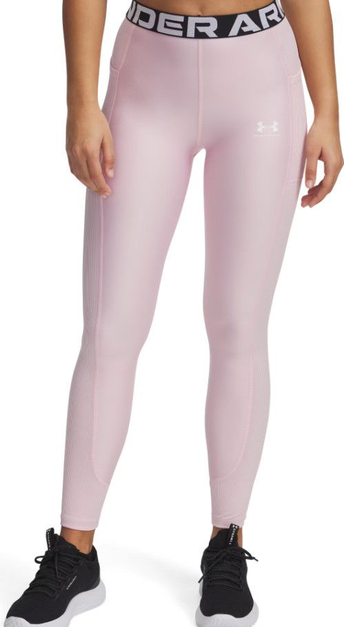 Damasker Under Armour Under Armour HeatGear Rib Leggings Rosa | 1388693-647