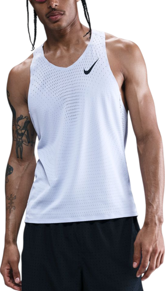 Linne Nike AeroSwift Running Tank Top Vit | fn4231-057, 0