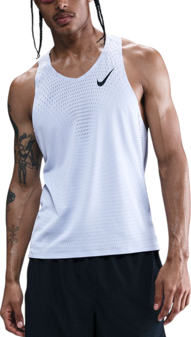 Linne Nike AeroSwift Running Tank Top Vit | fn4231-057, 0