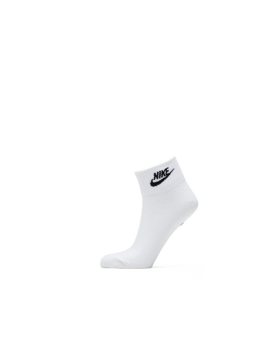 Strumpor Nike Everyday Essential Ankle Socks 3-Pack Vit | SK0110-101