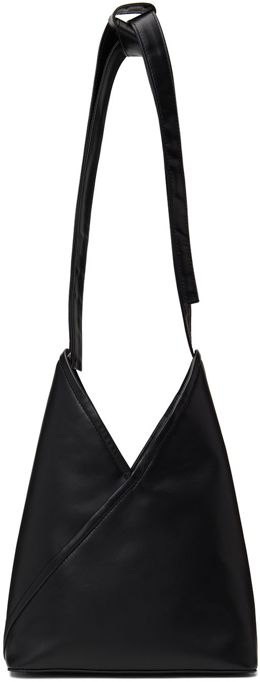 Axelväska Maison Margiela MM6 Triangle Ballet Bag Svart | SB6WD0022 P6418