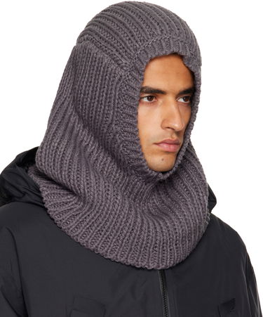 Hatt Y-3 Y-3 Knitted Hood Balaclava Grå | KC0416, 1