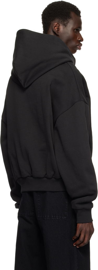 Sweatshirt Entire Studios Thermal Hoodie Svart | ES2488SO, 2