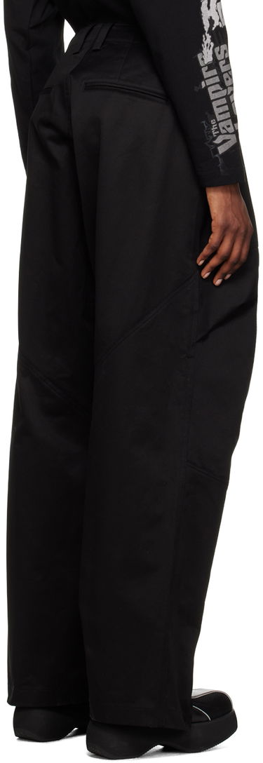 Cargo byxor We11done We11done Paneled Trousers Svart | WD-PT1-23-238-W-BK, 2