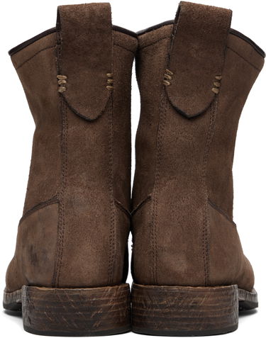 Sneakers och skor visvim Nakoda Suede Moc-Toe Boots Svart | 0125202002009, 4