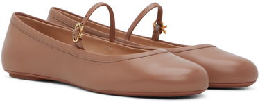 Sneakers och skor Gianvito Rossi Carla Ballerina Flats Beige | G22223.05GOM.NAP, 3