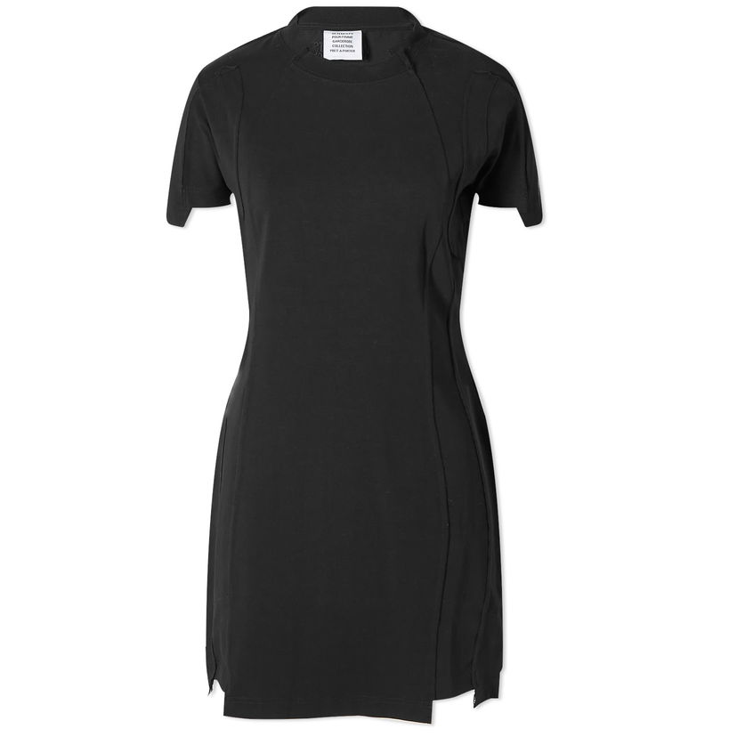 Klä VETEMENTS Cut-Up Mini Dress Svart | WE64DR280B