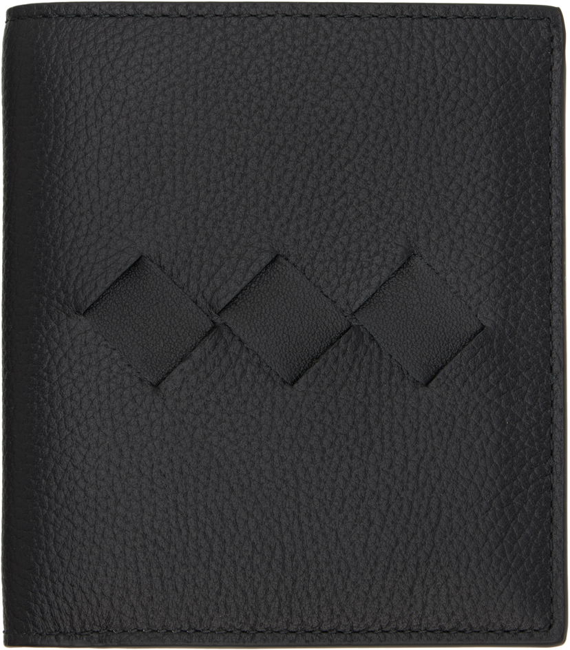 Plånbok Bottega Veneta Bottega Veneta Tre Flap Card Case Wallet Svart | 817736V4IK98803
