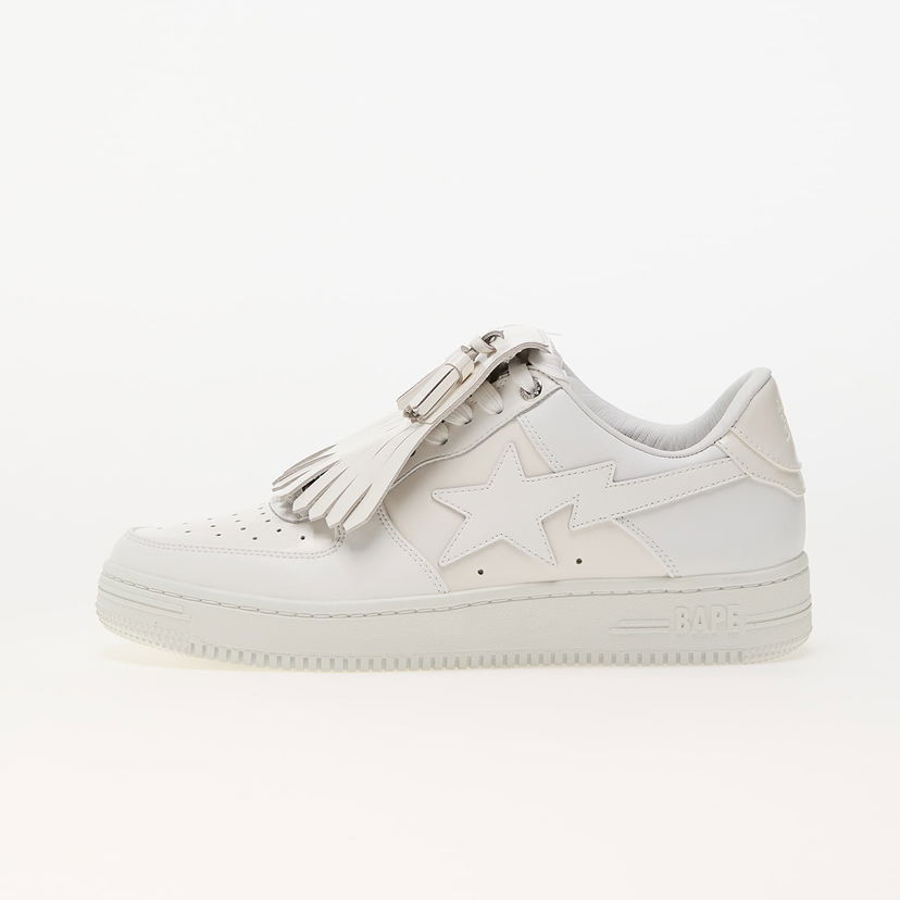 Sneakers och skor BAPE A BATHING APE Bape Sta Quilt Tassel White Vit | 001FWJ701003M WHT