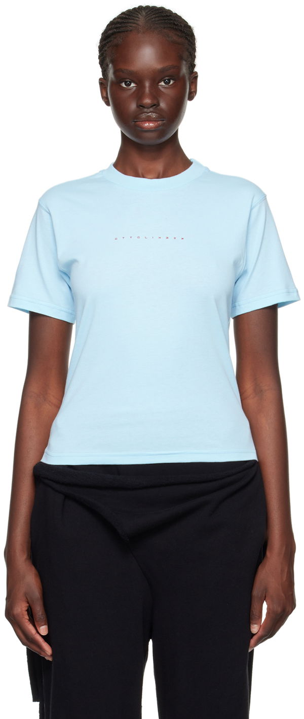 T-shirt Ottolinger Ottolinger Otto T-Shirt Blå | 1501412