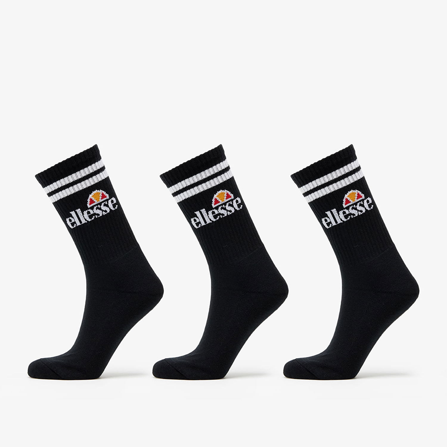 Strumpor Ellesse Pullo Socks 3-Pack Svart | SAAC0620, 0
