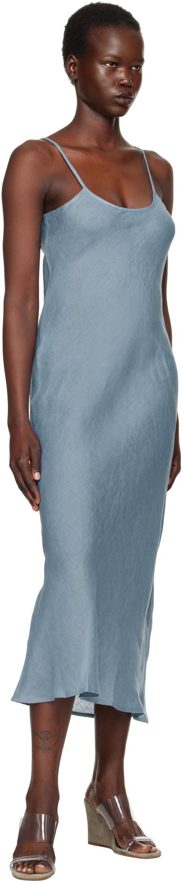 Klä Baserange Baserange Dydine Maxi Dress Blå | DRDY-SL-SP25, 3