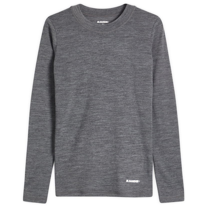 T-shirt Jil Sander Long Sleeve T-Shirt Jil Sander+ Grå | J40GC0022-J70021-028