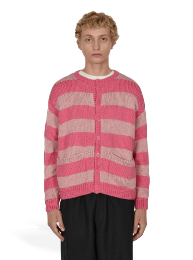Sweater Sky High Farm Hand Knit Pig Cardigan Rosa | SHF02N005 1