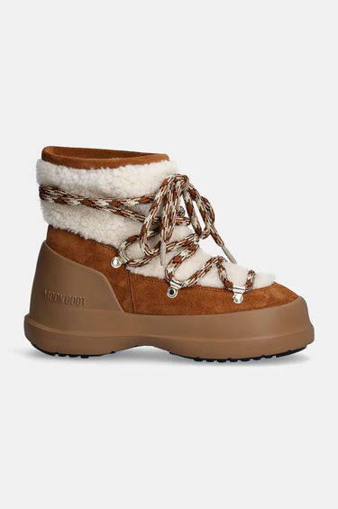 Sneakers och skor Moon Boot MB Luna Shearling Boots Brun | 80D2480020.MA03, 1