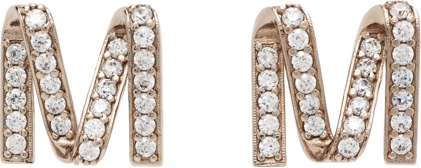 Örhängen Max Mara Max Mara M Diamond Earrings Metallisk | 2524756091600