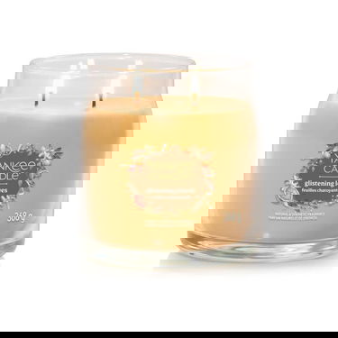 Ljus Yankee Candle Signature Medium Jar 2 Wicks Glistening Leaves 368 g Orange | 43498, 0