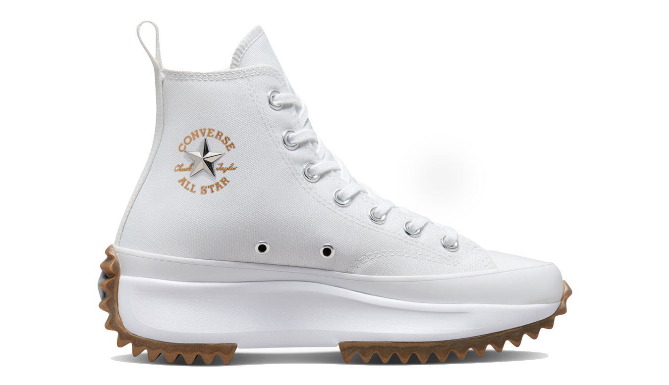 Sneakers och skor Converse Run Star Hike Platform Metallic Details Vit | A01312C, 1