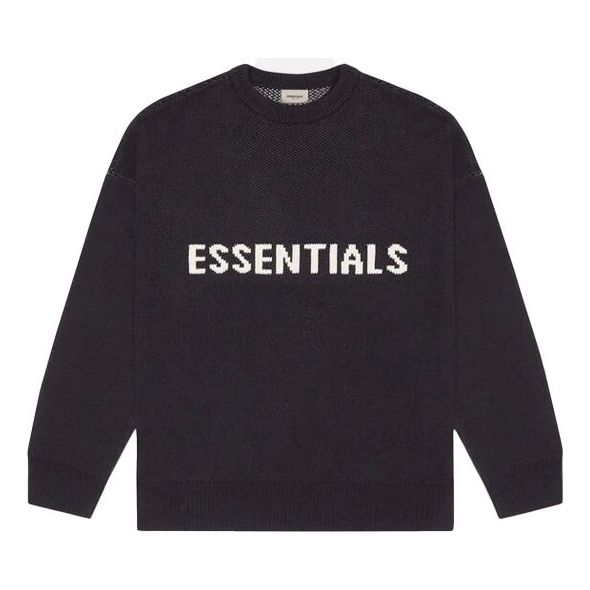 Sweater Fear of God Knit Sweater Svart | 0192508520004001